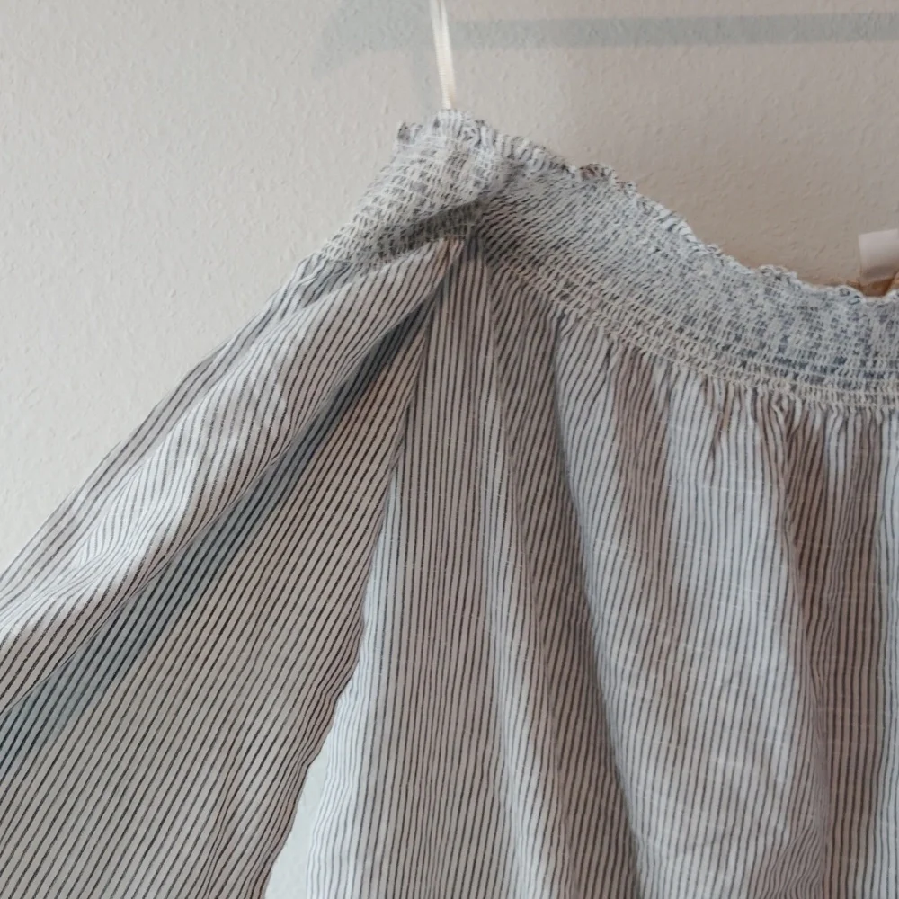 C Striped Off-Shoulder Blouse - Picture 5 of 5